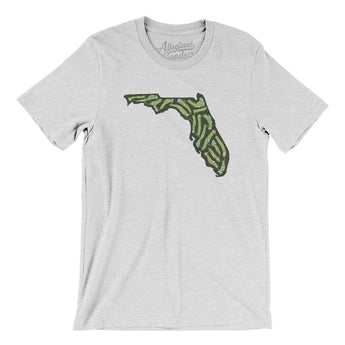 Florida Golf Course Men/Unisex T-Shirt-Ash-Allegiant Goods Co. Vintage Sports Apparel