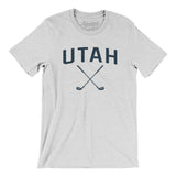 Utah Golf Men/Unisex T-Shirt-Ash-Allegiant Goods Co. Vintage Sports Apparel