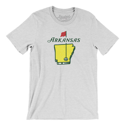 Arkansas Golf Men/Unisex T-Shirt-Ash-Allegiant Goods Co. Vintage Sports Apparel