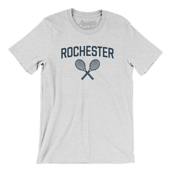 Rochester Tennis Men/Unisex T-Shirt-Ash-Allegiant Goods Co. Vintage Sports Apparel