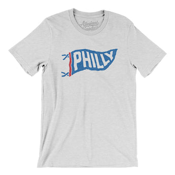 Philly Pennant Men/Unisex T-Shirt-Allegiant Goods Co. Vintage Sports Apparel