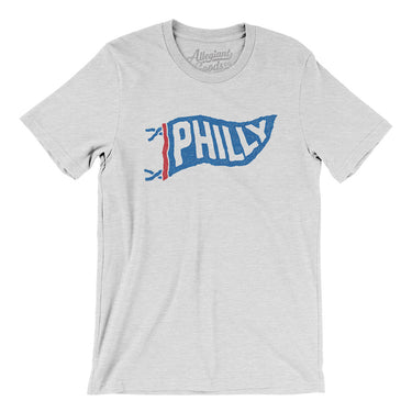Philly Pennant Men/Unisex T-Shirt-Allegiant Goods Co. Vintage Sports Apparel