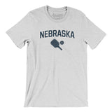 Nebraska Pickleball Men/Unisex T-Shirt-Ash-Allegiant Goods Co. Vintage Sports Apparel