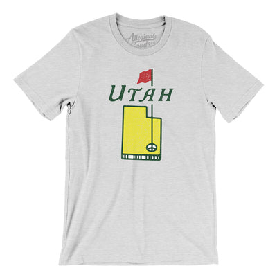 Utah Golf Men/Unisex T-Shirt-Ash-Allegiant Goods Co. Vintage Sports Apparel