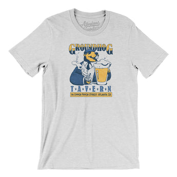 Groundhog Tavern Atlanta Men/Unisex T-Shirt-Ash-Allegiant Goods Co. Vintage Sports Apparel