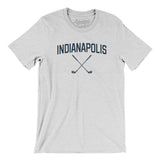 Indianapolis Golf Men/Unisex T-Shirt-Ash-Allegiant Goods Co. Vintage Sports Apparel