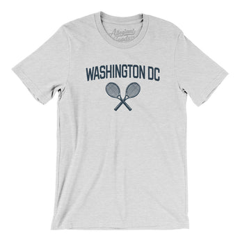 Washington Dc Tennis Men/Unisex T-Shirt-Ash-Allegiant Goods Co. Vintage Sports Apparel