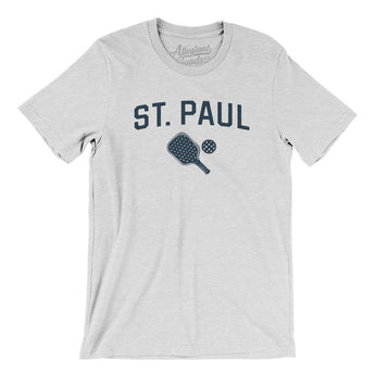 St. Paul Pickleball Men/Unisex T-Shirt-Ash-Allegiant Goods Co. Vintage Sports Apparel