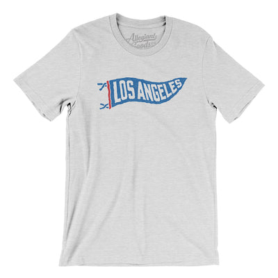 Los Angeles Pennant Men/Unisex T-Shirt-Ash-Allegiant Goods Co. Vintage Sports Apparel