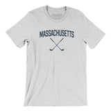 Massachusetts Golf Men/Unisex T-Shirt-Ash-Allegiant Goods Co. Vintage Sports Apparel