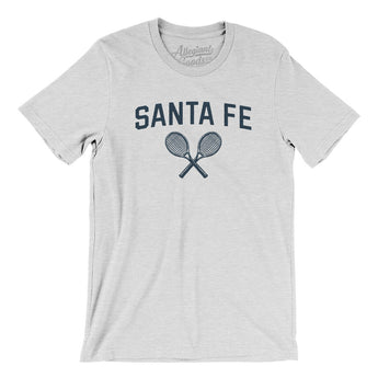 Santa Fe Tennis Men/Unisex T-Shirt-Ash-Allegiant Goods Co. Vintage Sports Apparel
