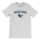Montana Pickleball Men/Unisex T-Shirt-Ash-Allegiant Goods Co. Vintage Sports Apparel