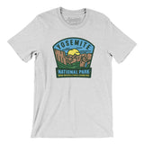 Yosemite National Park Badge Men/Unisex T-Shirt-Ash-Allegiant Goods Co. Vintage Sports Apparel