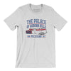 The Palace Of Auburn Hills Men/Unisex T-Shirt-Ash-Allegiant Goods Co. Vintage Sports Apparel