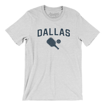 Dallas Pickleball Men/Unisex T-Shirt-Ash-Allegiant Goods Co. Vintage Sports Apparel