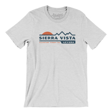 Sierra Vista Mountain Sunset Men/Unisex T-Shirt-Ash-Allegiant Goods Co. Vintage Sports Apparel