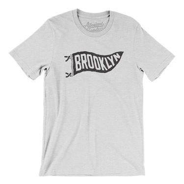 Brooklyn Pennant Men/Unisex T-Shirt-Allegiant Goods Co. Vintage Sports Apparel