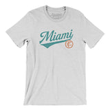 Miami Vintage Script Men/Unisex T-Shirt-Allegiant Goods Co. Vintage Sports Apparel
