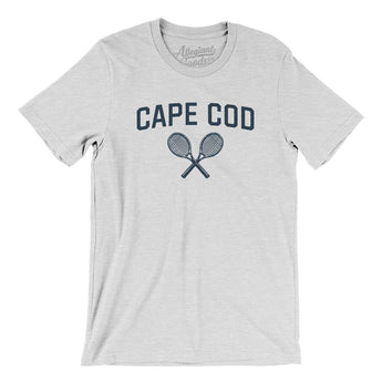 Cape Cod Tennis Men/Unisex T-Shirt-Ash-Allegiant Goods Co. Vintage Sports Apparel