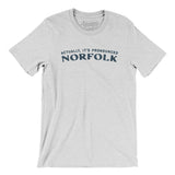 Actually It's Pronounced Norfolk Men/Unisex T-Shirt-Ash-Allegiant Goods Co. Vintage Sports Apparel