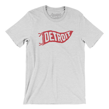 Detroit Pennant Men/Unisex T-Shirt-Allegiant Goods Co. Vintage Sports Apparel