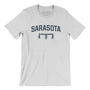 Sarasota Cycling Men/Unisex T-Shirt-Ash-Allegiant Goods Co. Vintage Sports Apparel