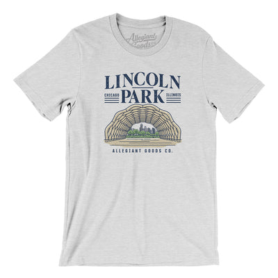 Lincoln Park Men/Unisex T-Shirt-Ash-Allegiant Goods Co. Vintage Sports Apparel