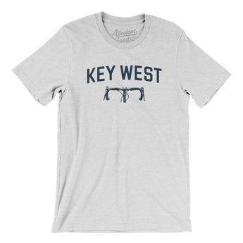Key West Cycling Men/Unisex T-Shirt-Ash-Allegiant Goods Co. Vintage Sports Apparel