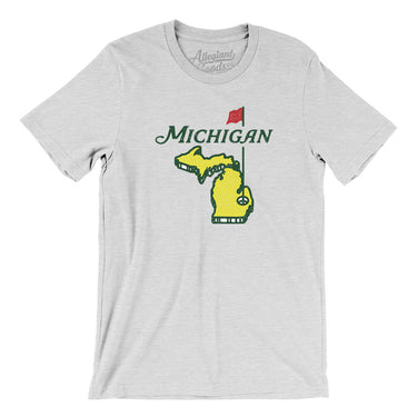 Michigan Golf Men/Unisex T-Shirt-Allegiant Goods Co. Vintage Sports Apparel