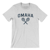 Omaha Tennis Men/Unisex T-Shirt-Ash-Allegiant Goods Co. Vintage Sports Apparel
