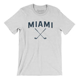 Miami Golf Men/Unisex T-Shirt-Ash-Allegiant Goods Co. Vintage Sports Apparel