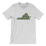 Virginia Golf Course Men/Unisex T-Shirt-Ash-Allegiant Goods Co. Vintage Sports Apparel
