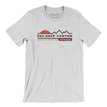 Red Rock Canyon Sunset Men/Unisex T-Shirt-Ash-Allegiant Goods Co. Vintage Sports Apparel