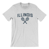 Illinois Tennis Men/Unisex T-Shirt-Ash-Allegiant Goods Co. Vintage Sports Apparel