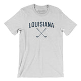 Louisiana Golf Men/Unisex T-Shirt-Ash-Allegiant Goods Co. Vintage Sports Apparel