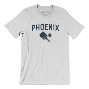 Phoenix Pickleball Men/Unisex T-Shirt-Ash-Allegiant Goods Co. Vintage Sports Apparel