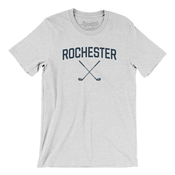Rochester Golf Men/Unisex T-Shirt-Ash-Allegiant Goods Co. Vintage Sports Apparel