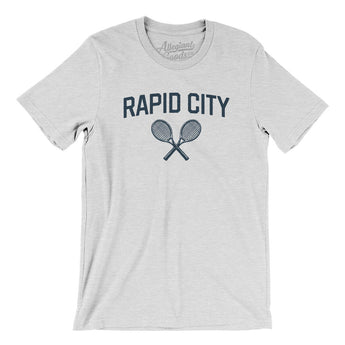 Rapid City Tennis Men/Unisex T-Shirt-Ash-Allegiant Goods Co. Vintage Sports Apparel