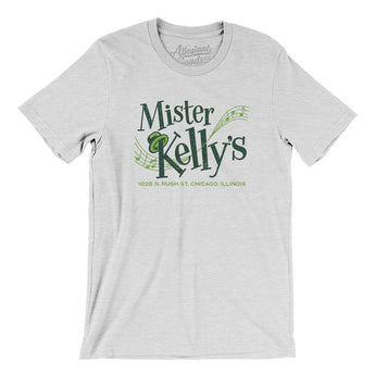 Mister Kelly's Chicago Men/Unisex T-Shirt-Ash-Allegiant Goods Co. Vintage Sports Apparel