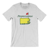 Pennsylvania Golf Men/Unisex T-Shirt-Ash-Allegiant Goods Co. Vintage Sports Apparel