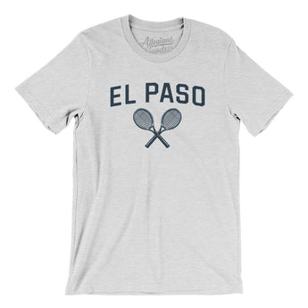 El Paso Tennis Men/Unisex T-Shirt-Ash-Allegiant Goods Co. Vintage Sports Apparel