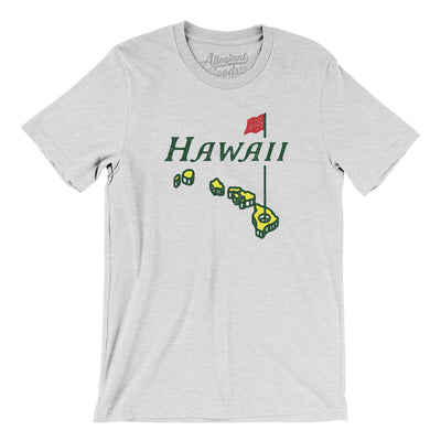 Hawaii Golf Men/Unisex T-Shirt-Ash-Allegiant Goods Co. Vintage Sports Apparel