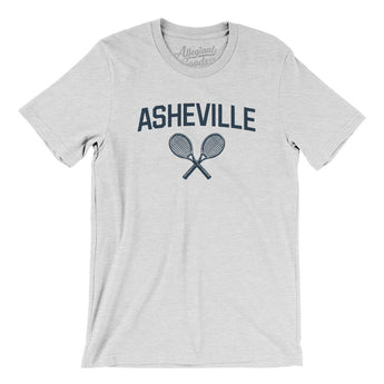 Asheville Tennis Men/Unisex T-Shirt-Ash-Allegiant Goods Co. Vintage Sports Apparel