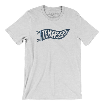 Tennessee Pennant Men/Unisex T-Shirt-Allegiant Goods Co. Vintage Sports Apparel