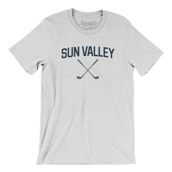Sun Valley Golf Men/Unisex T-Shirt-Ash-Allegiant Goods Co. Vintage Sports Apparel