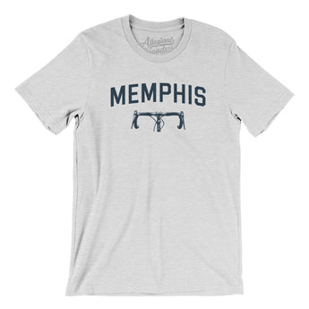 Memphis Cycling Men/Unisex T-Shirt-Ash-Allegiant Goods Co. Vintage Sports Apparel