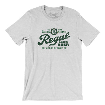 Regal Lager Detroit Men/Unisex T-Shirt-Ash-Allegiant Goods Co. Vintage Sports Apparel
