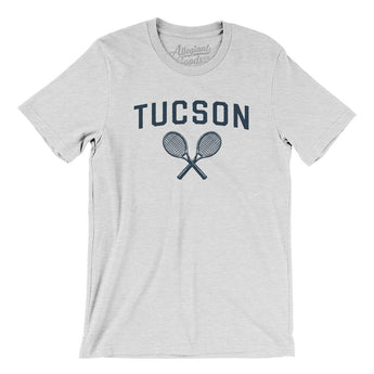 Tucson Tennis Men/Unisex T-Shirt-Ash-Allegiant Goods Co. Vintage Sports Apparel