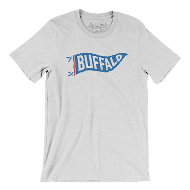 Buffalo Pennant Men/Unisex T-Shirt-Allegiant Goods Co. Vintage Sports Apparel