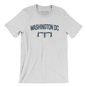 Washington Dc Cycling Men/Unisex T-Shirt-Ash-Allegiant Goods Co. Vintage Sports Apparel